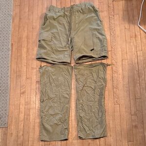 Men's Convertible Cargo Pants - Tan